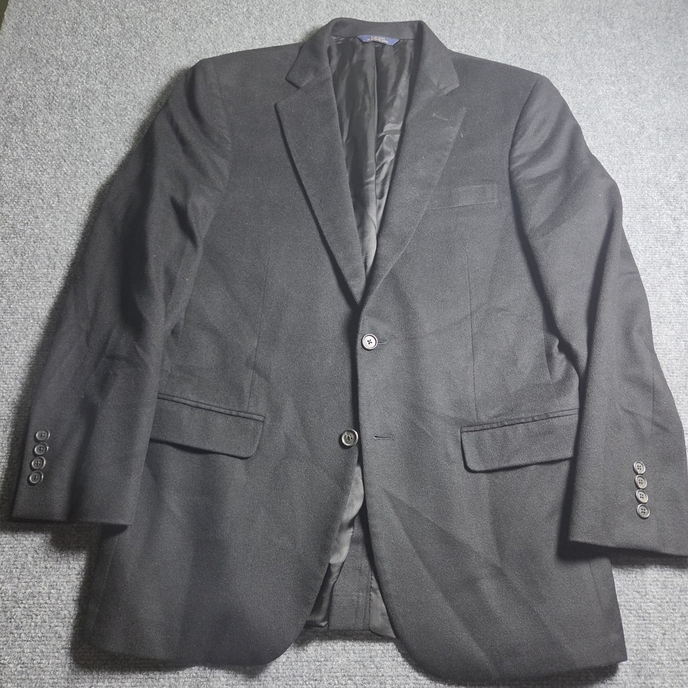 Brooks Brothers Loro Piana Cashmere Blazer 1818 Madison Men 40R Black